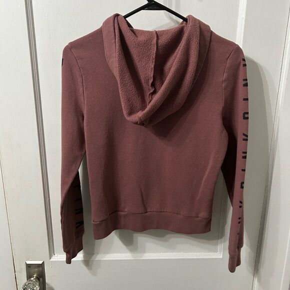 PINK Victoria's Secret Women's Mauve Hoodie - Picture 4 of 4